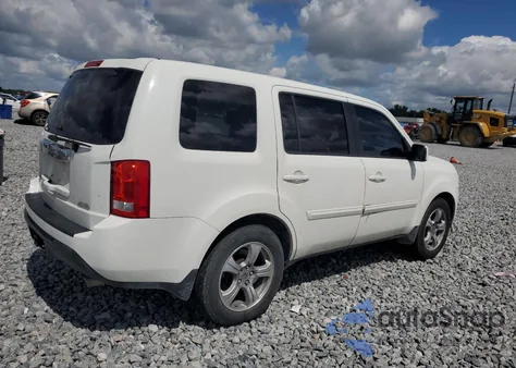 2012 Honda Pilot Exl из США, поврежденный, VIN 5FNYF4H62CB046503